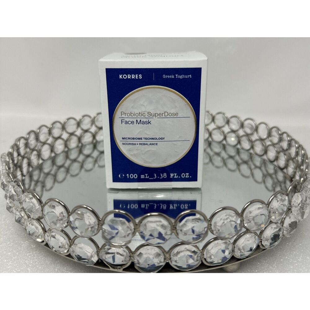 Korres Greek Yoghurt Probiotic Superdose Face Mask 100ml NIB 3.38 fl Oz MSRP $52